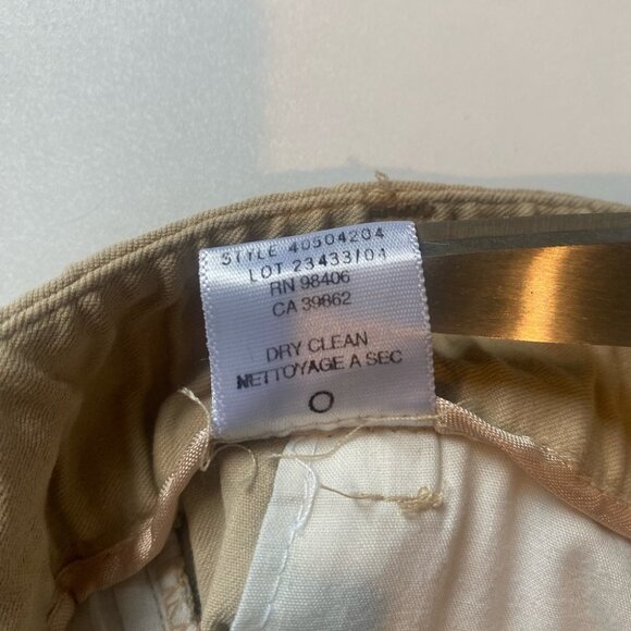 Theory Khaki Wide Leg Flare trouser Tall Long - Picture 12 of 12